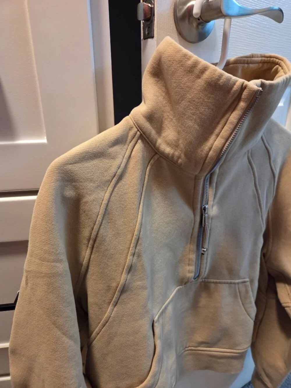 NWOT Lululemon Scuba Oversized Funnel-Neck Half Zip Trench (2023 Release)  XS/S - Picture 10 of 11